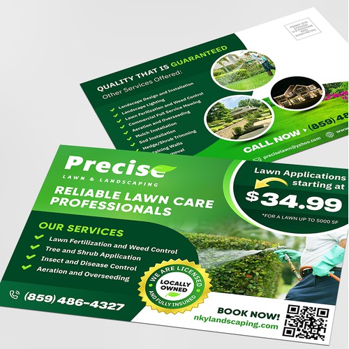 EDDM (every door direct mail) postcard design for our 2023 marketing campaign