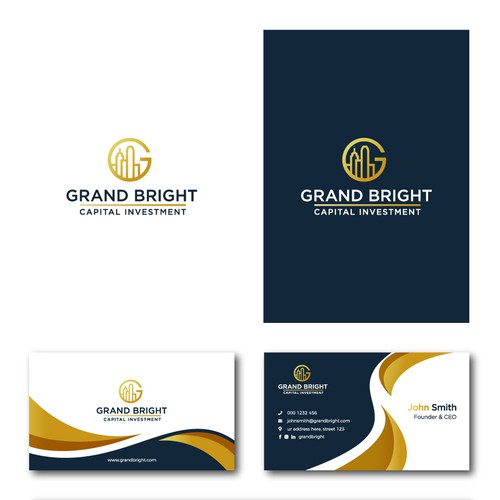 Grand Bright Logo Design