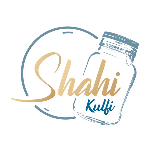 Kulfi brand logo design