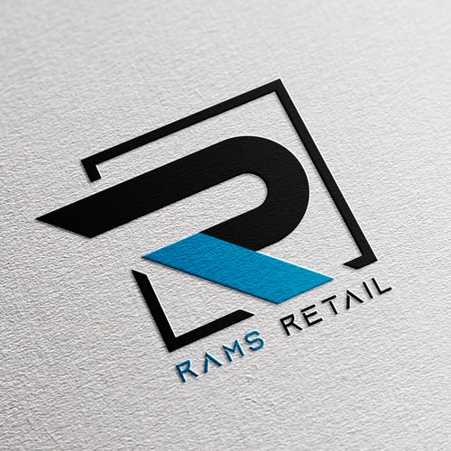Rams Retail logo design