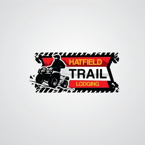 Logo concept for ATV rider