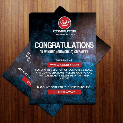 congratulation card