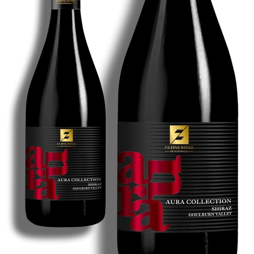 Wine Label for AURA