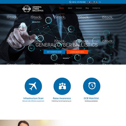 web design idea for a corporate