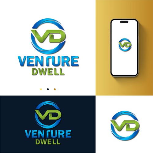 New Logo Design Concept of "Venture Dwell"