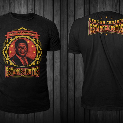 T-shirt design for Joao Lourenço