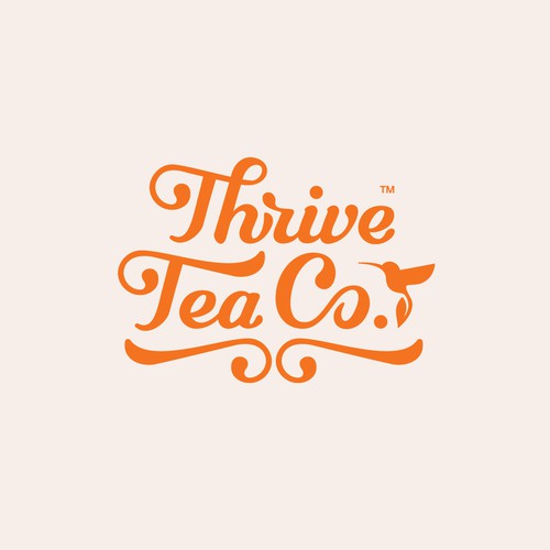 wordmark for caffeine tea brand
