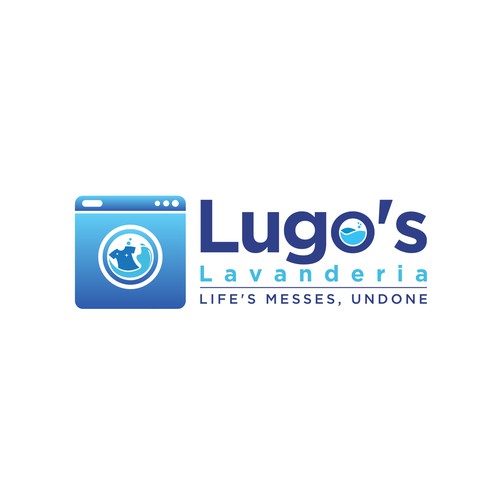 Design an authentic Laundromat Logo
