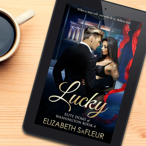 Book cover design for Lucky