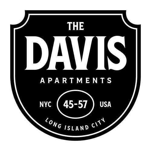 45-57 Davis Apartment Logo Badge