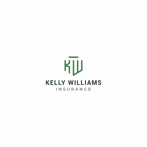 Logo concept for Kelly Williams Insurance