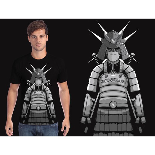 Need a Ninja/Samurai - Surgeon for a Tshirt design!