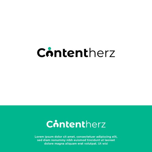 Logo Contentherz concept 3