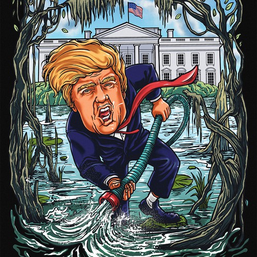 Donald Trump Drain The Swamp