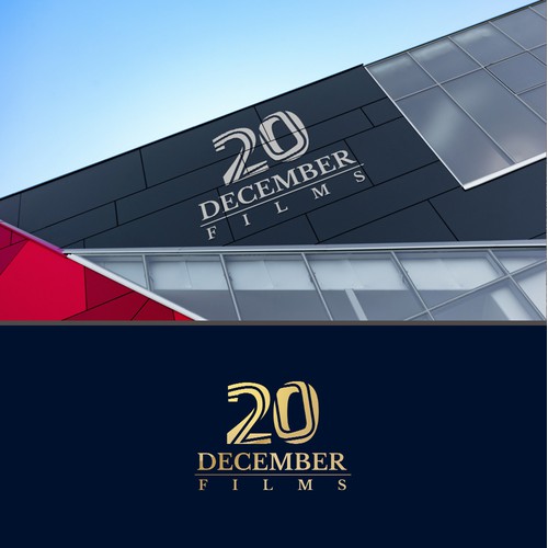 Modern logo for 20 December films ltd