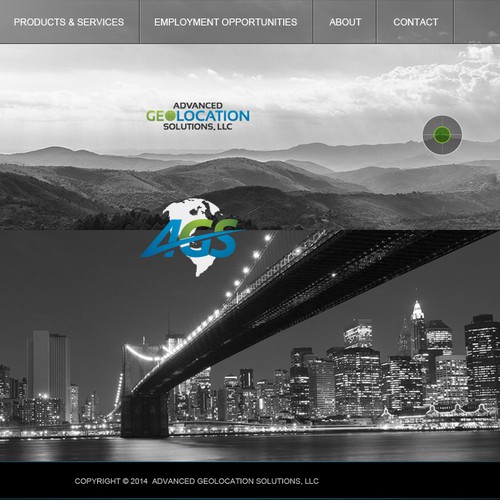 Create a design that attracts eyeballs eager to read more about Advanced Geolocation Solutions