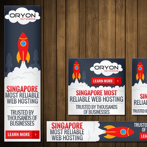 Create Web Ads for Oryon Networks cloud hosting