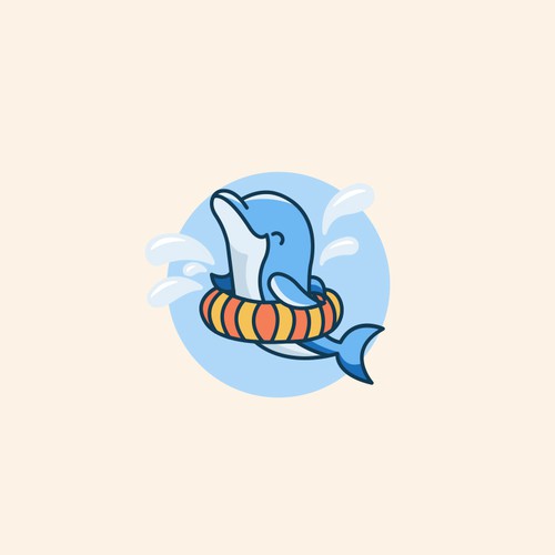 Happy dolphin