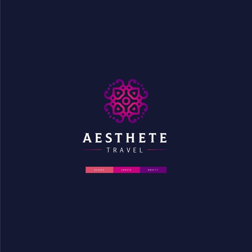 Logo concept for travel agent