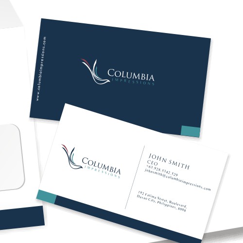 Bird Concept logo for Columbia Impressions