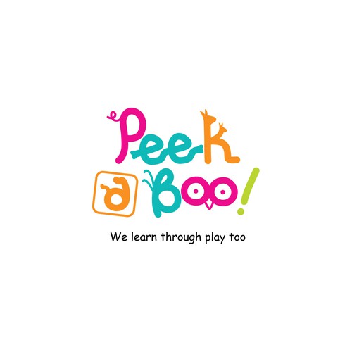 Playful logo for children