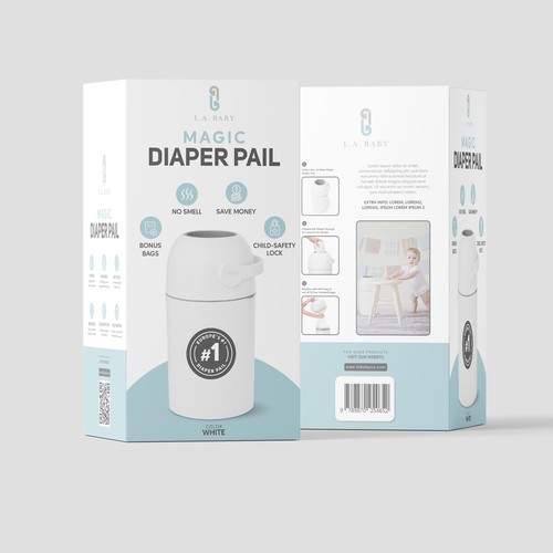Diaper Pail Packaging