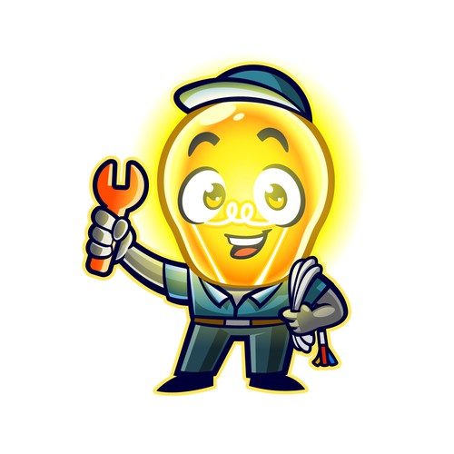 Lightbulb Mascot