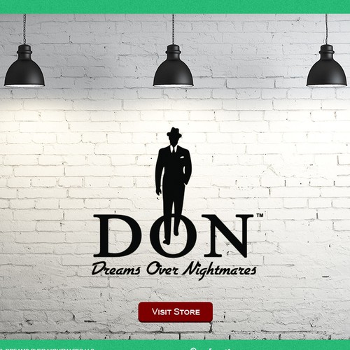 Create a One-of-a-kind Web Store for Dreams Over Nightmares LLC: Don Closet