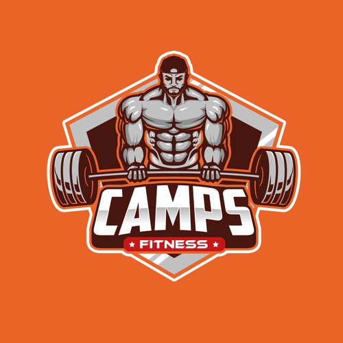 Logo concept for camps fitness