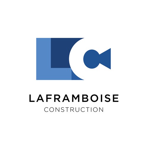 Bold logo for construction company