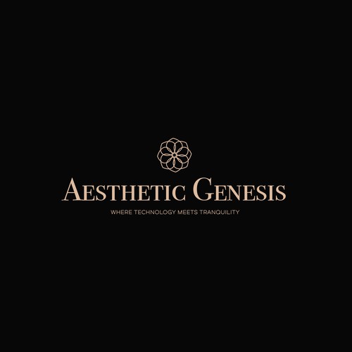 Logo concept for cosmetic dermatology services