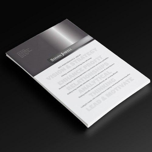 Personal resume design