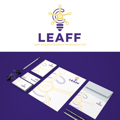 Leaff logo design 