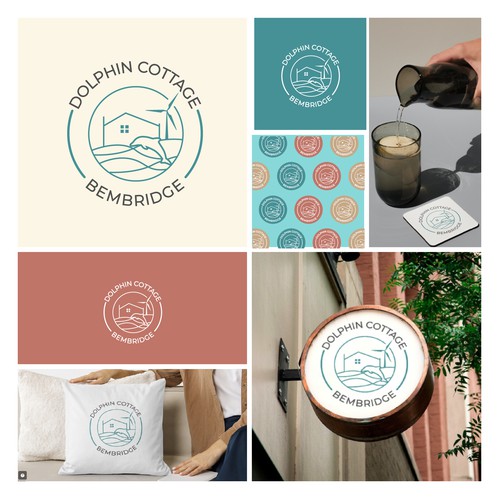 dolphin cottage logo