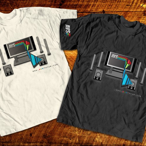 Top Home Theater Site T-Shirt Design Wanted