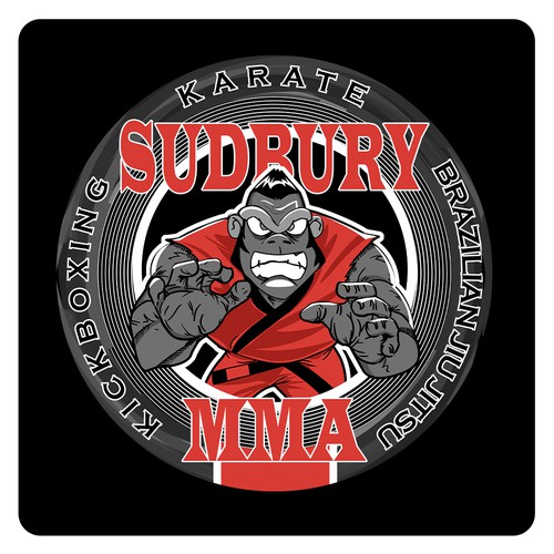 Super Ape BJJ Sudbury MMA Logo