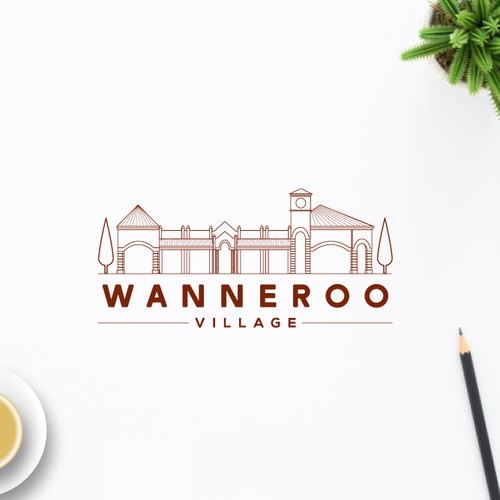 Brand Identity design for "Wanneroo Village"