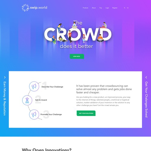 Swip.world redesign