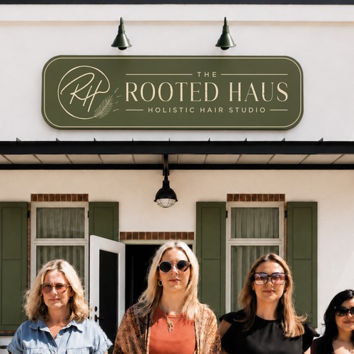 Cozy, apothecary inspired branding for earthy, holistic salon