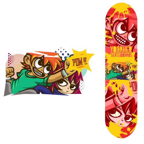 Cartoon Skateboards