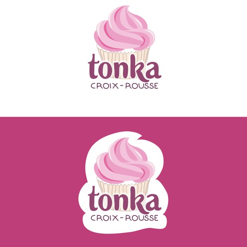 Logo for Tonka - cupcake shop