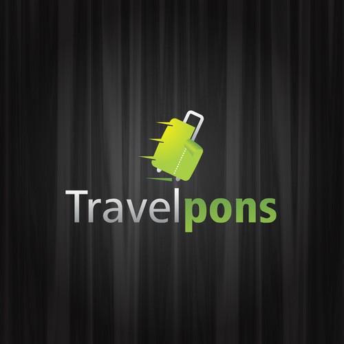 Create a logo for a cell phone app that travelers can download coupon packs in the city they are in