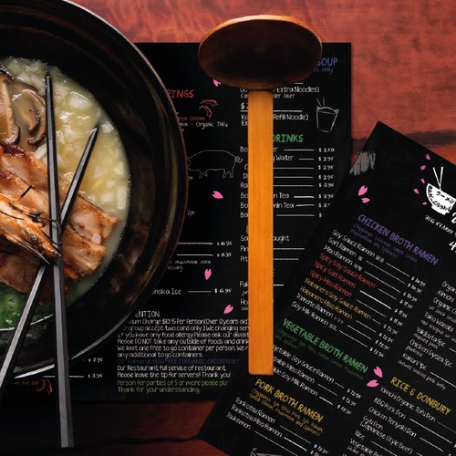 Menu for Ramen Underground