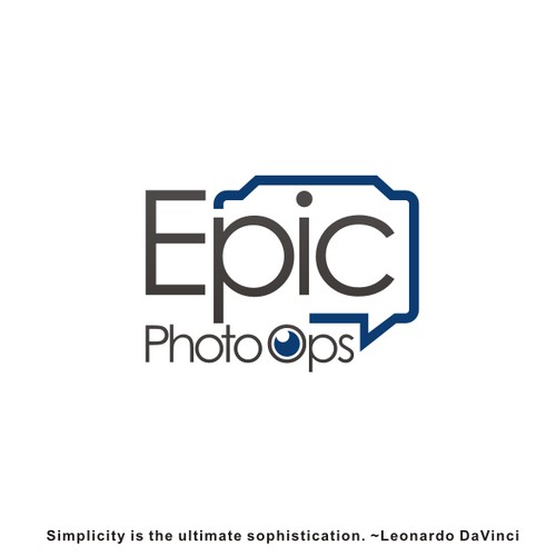 Create a great logo for a pop culture services company: Epic Photo Ops!