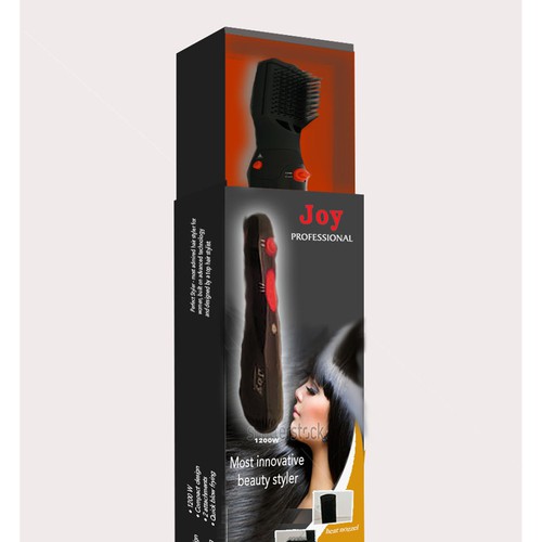 To design Hair styler, feminine usage