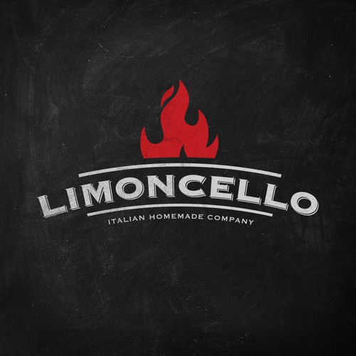Bold logo concept for pizzeria