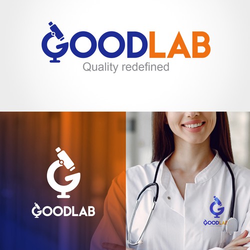 Laboratory logo design