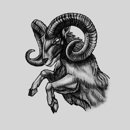 Ram Tattoo Concept