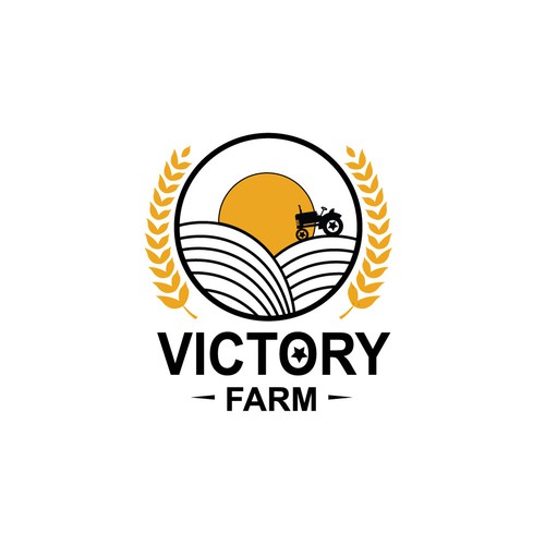 Bold Logo for Victory Farm