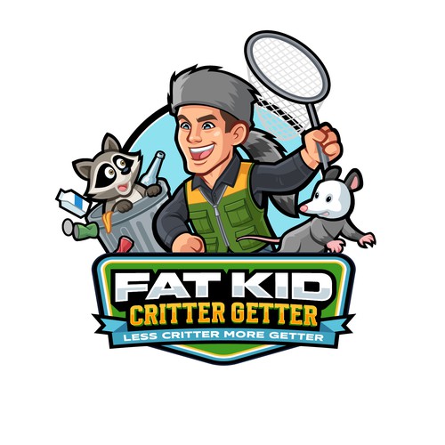 awesome Critter Getter mascot logo